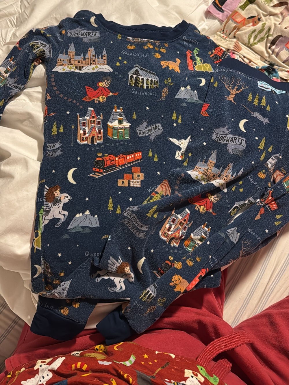 LITTLE SLEEPIES Harry Potter BLUE Evening at Hogwarts 2T